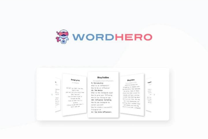 wORDHERO SaaS Life Time Deal