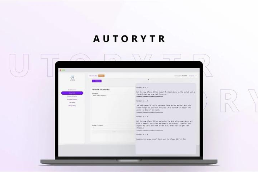 AUTORYTR LTD Reviews - SaaS Life Time Deal