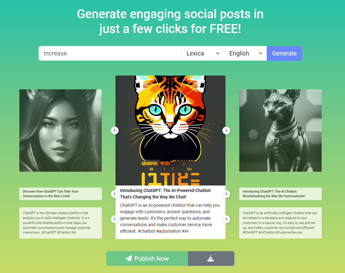 Social Post Generator - RADAAR Lifetime Deal