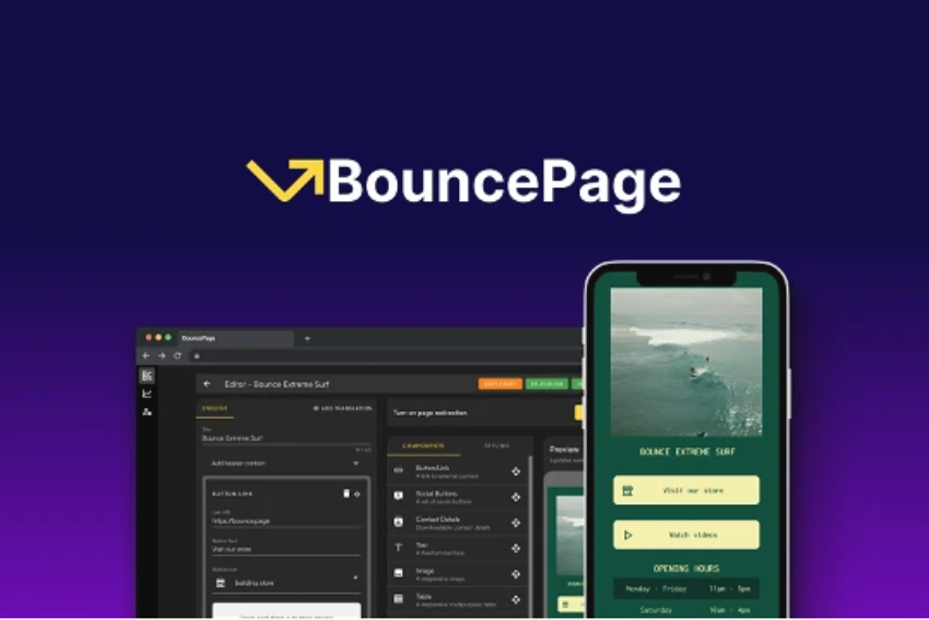 BouncePage Lifetime deal