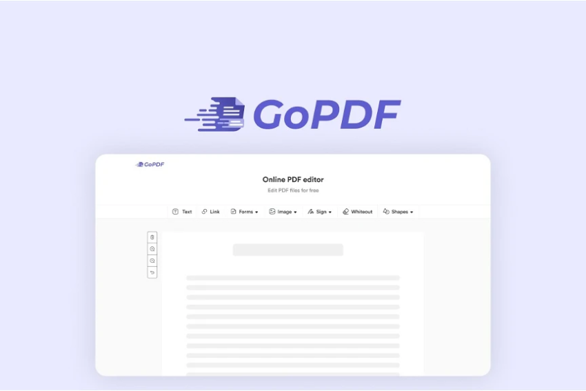 GoPDF Lifetime Deal