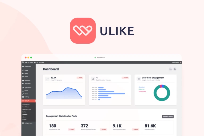 WP ULike Pro Lifetime Deal