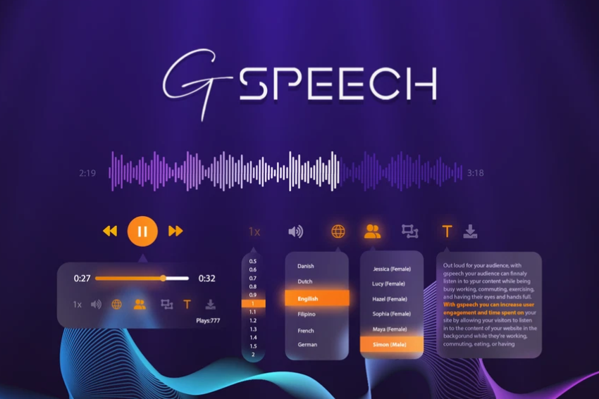 GSpeech Lifetime Deal